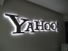 Yahoo Leuchtbuchstaben mit LED Beleuchtung in München