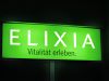 Grüner LED beleuchteter Leuchtkasten von Elixia in München und mit Acryl Rahmen