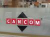 Fensterbeschriftung von 089 Werbung für Cancom in München
